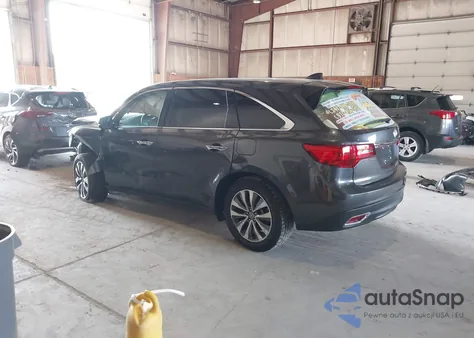 2014 Acura Mdx Technology Package из США, поврежденный, VIN 5FRYD4H49EB003962